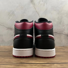 Cargar imagen en el visor de la galería, Air Jordan 1 Mid Noble Red 554724-066