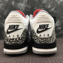 Cargar imagen en el visor de la galería, Air Jordan 3 Retro JTH NGR White White-Fire-Red-Black AV6683-160