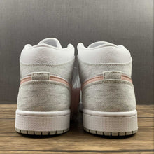 Cargar imagen en el visor de la galería, Air Jordan 1 Mid SE Light Iron Ore Atmosphere White (2021)DN4045-001