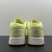 Cargar imagen en el visor de la galería, Air Jordan 1 Low Yellow White DC0774-007