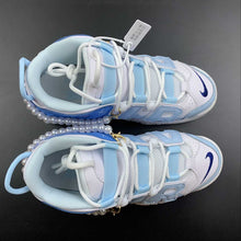 Cargar imagen en el visor de la galería, Air More Uptempo 96 QS White Midnight Navy DH9719-100