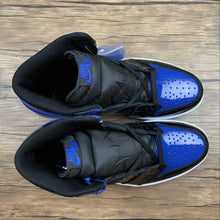 Cargar imagen en el visor de la galería, Air Jordan 1 Retro High OG Leather Patent Royal Dark Blue Black 555088-400