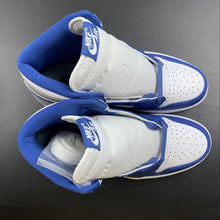 Cargar imagen en el visor de la galería, Air Jordan 1 Retro High OG Sail Military Blue-Black (2022) FD1437-410