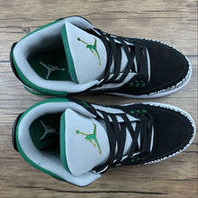Cargar imagen en el visor de la galería, Air Jordan 3 Retro Black Pine Green CT8532-030