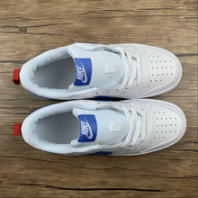 Cargar imagen en el visor de la galería, Court Borough Low 2 Mwh White Pacific Blue BQ5448-109