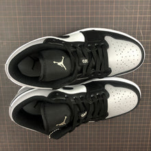 Cargar imagen en el visor de la galería, Air Jordan 1 Low White Atmosphere Grey-Black 553558-110