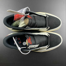 Cargar imagen en el visor de la galería, Air Jordan 1 Retro Low OG SP “Travis Scott” Black White Army Green DZ4137-106