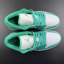 Cargar imagen en el visor de la galería, Air Jordan 1 Low White Turquoise-White DC0774-132