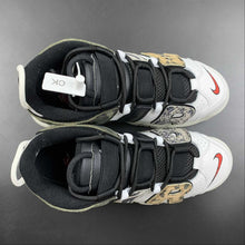 Cargar imagen en el visor de la galería, Air More Uptempo Animal White Black Leopard Print DZ4843-100