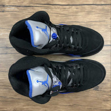Cargar imagen en el visor de la galería, Air Jordan 5 Retro Black Racer Blue (2021) CT4838-004