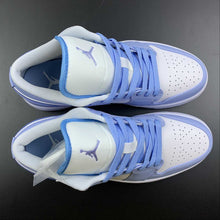 Cargar imagen en el visor de la galería, Air Jordan 1 Low White Blue DC0774-141