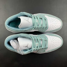 Cargar imagen en el visor de la galería, Air Jordan 1 Low White Grey Green DN3705-301