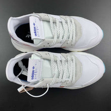 Cargar imagen en el visor de la galería, Adidas Nite Jogger White Blue-Red CG6198