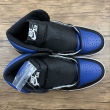 Cargar imagen en el visor de la galería, Air Jordan 1 Retro High OG Black Black-White-Game Royal (2021) 555088-041