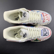 Cargar imagen en el visor de la galería, Air Force 1 07 X Vlone Beige Red Black Dark Crow GT6969-198