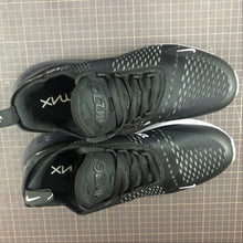 Cargar imagen en el visor de la galería, Air Max 270 Black Coal Black White Sun Red AH8050-002