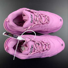 Cargar imagen en el visor de la galería, Balenciaga Tripe S Pink Leather