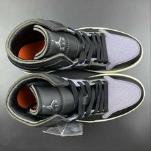 Cargar imagen en el visor de la galería, Air Jordan 1 Mid SE CRAFT Black Grey (2022) DM9652-001