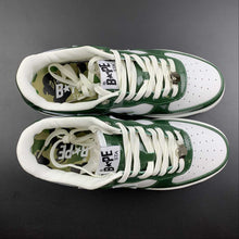 Cargar imagen en el visor de la galería, BAPE STA Green White Camouflage