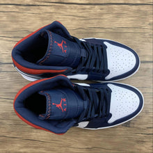 Cargar imagen en el visor de la galería, Air Jordan 1 Mid SE White University Red 852542-104