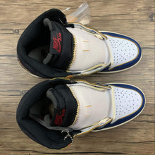 Cargar imagen en el visor de la galería, Air Jordan 1 Retro High NGR UN Storm Blue-Varsity-Red BV1300-146