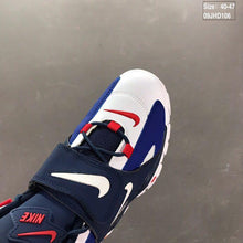 Cargar imagen en el visor de la galería, Air Barrage Mid QS White Red Blue DK Blue CD9329-005