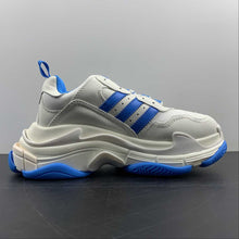Cargar imagen en el visor de la galería, Balenciaga Tripe S x Adidas White Blue
