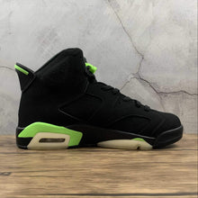 Cargar imagen en el visor de la galería, Air Jordan 6 Retro Black Electric Green CT8529-003
