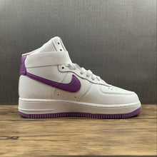 Cargar imagen en el visor de la galería, Air Force 1 High White Dark Orchid-White 334031-112