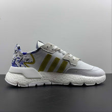 Cargar imagen en el visor de la galería, Adidas Nite Jogger White Grey Blue Gold FW6709