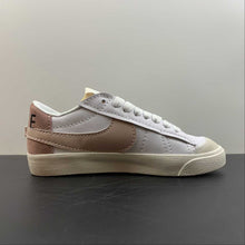 Cargar imagen en el visor de la galería, Blazer Low 77 Jumbo White Pink Oxford-Rose Whisper