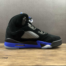 Cargar imagen en el visor de la galería, Air Jordan 5 Retro Black Racer Blue (2021) CT4838-004