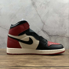 Cargar imagen en el visor de la galería, Air Jordan 1 High OG Gym Red Black-Summit White 555088-610