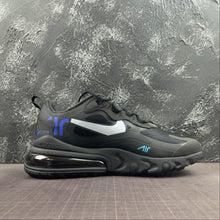 Cargar imagen en el visor de la galería, Air Max 270 React Black Blue Hero-Hyper Royal CT2203-001