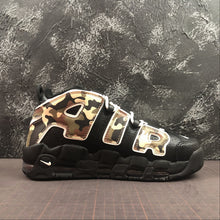 Cargar imagen en el visor de la galería, Air More Uptempo QS Black Sail Lt British Tan CJ0930-001