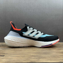 Cargar imagen en el visor de la galería, Adidas UltraBoost 21 Core Black Cloud White Pulse Aqua S23867