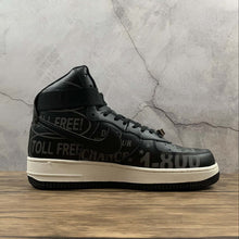 Cargar imagen en el visor de la galería, Air Force 1 High 07 PRM Toll Free Black Sail Vast Grey CU1414 001