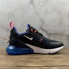 Cargar imagen en el visor de la galería, Air Max 270 Black White Astronomy Blue DC0858-001