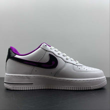 Cargar imagen en el visor de la galería, Air Force 1 07 LV8 2 White Green Purple DX3993-100