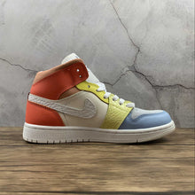 Cargar imagen en el visor de la galería, Air Jordan 1 Mid Sail White-Lt Zitron (2021) DJ6908-100