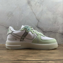 Cargar imagen en el visor de la galería, Air Force 1 REACT QS Bright White Lt.Green CQ8879-111
