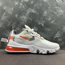 Cargar imagen en el visor de la galería, Air Max 270 React Peak White Huge Gray Smoky Grey Mtlc Gold CD6615-100