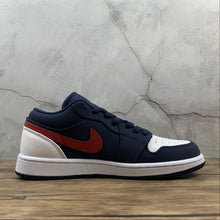 Cargar imagen en el visor de la galería, Air Jordan 1 Low Blue Gym Red CZ8454-400