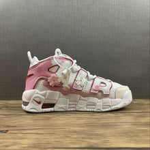 Cargar imagen en el visor de la galería, Air More Uptempo GS White Varsity Red DJ5988-100