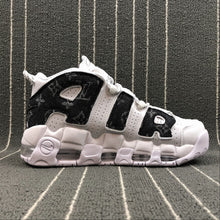 Cargar imagen en el visor de la galería, Air More Uptempo x LV Denim Black White 902290-105