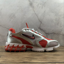Cargar imagen en el visor de la galería, Air Zm Spiridon Cg 2 Stussy Silver Grey Red White CJ1288-600