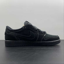 Cargar imagen en el visor de la galería, Air Jordan 1 Retro Low OG SP “Travis Scott” Black Phantom-Black DM7866-001