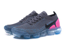 Cargar imagen en el visor de la galería, Air VaporMax Flyknit 2.0 Grey Pink Blue Black