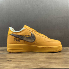 Cargar imagen en el visor de la galería, Air Force 1 07 OW University Gold DD1876-700
