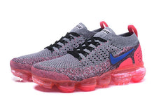 Cargar imagen en el visor de la galería, Air VaporMax Flyknit 2.0 Grey Pink Blue 942843-104